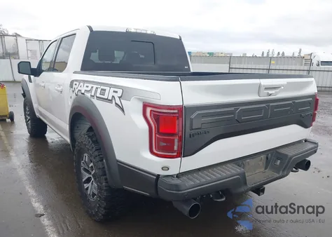 2018 Ford F-150 Raptor z USA, uszkodzony, nr VIN 1FTFW1RG3JFB86565
